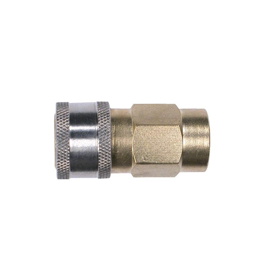 Quick Connect Coupler (Female Socket) x 1/4&quot; FPT Thread