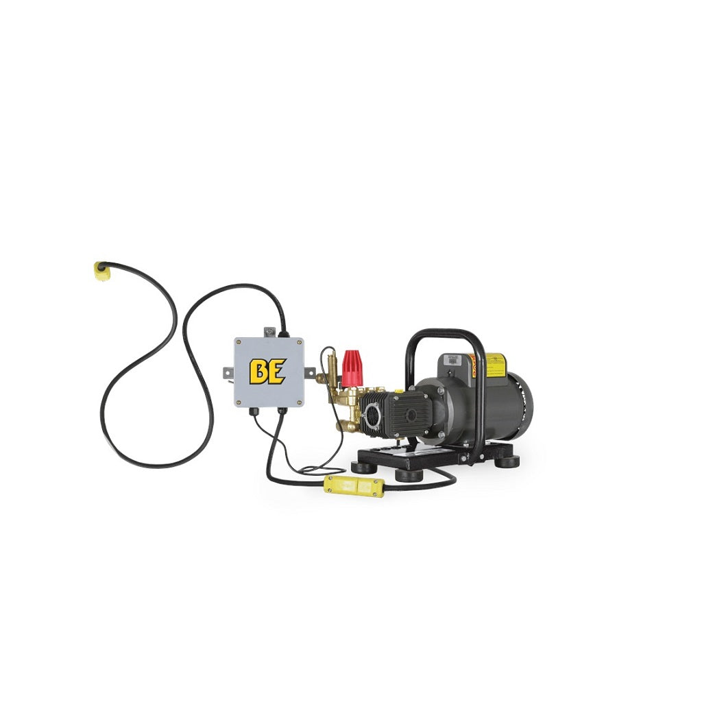 BE B152EPGHT 110Volt 1500psi 2.0gpm Industrial Hot Water Capable Electric Pressure Washer