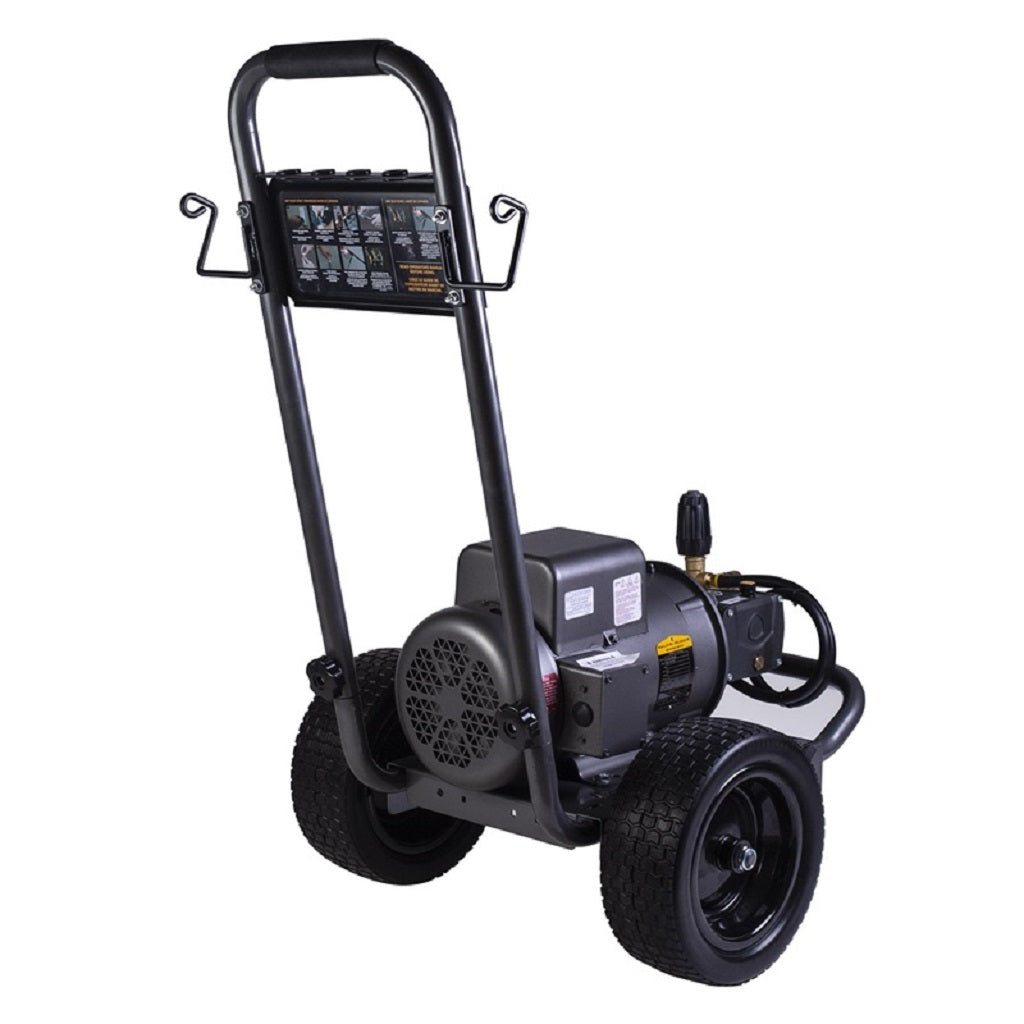 BE B153EA 220Volt 13Amp 1500psi 3.0gpm Portable Electric Pressure Washer with AR Pump