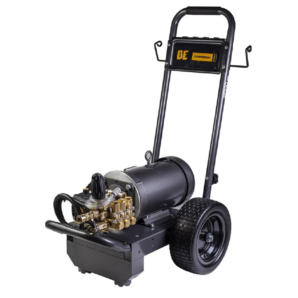 BE B205E34A 220Volt 13.2Amp 2000psi 3.5gpm Portable Three Phase Electric Pressure Washer with AR Pump