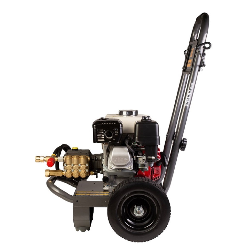 BE B2565HGS 2500psi 3.0gpm Honda Direct Drive Gas Pressure Washer Steel Frame General Pump