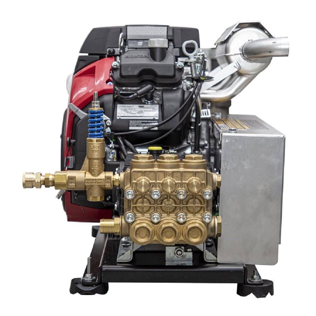 BE B3524HTBG Honda Belt Drive Gas Pressure Washer Truck Mount 