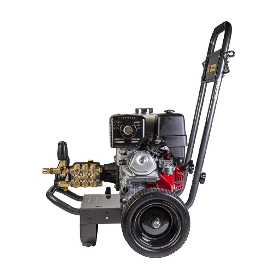 BE B4013HGS 4000psi 4gpm Honda Direct Drive Gas Pressure Washer Steel Frame General Pump