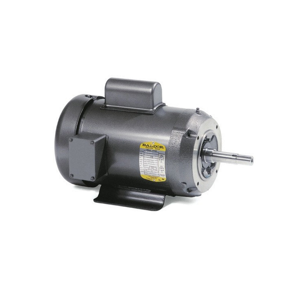 Baldor PCL3513M 1.5Hp 115/230 Volt Single Phase TEFC Motor 3450rpm 5/8 Inch Shaft