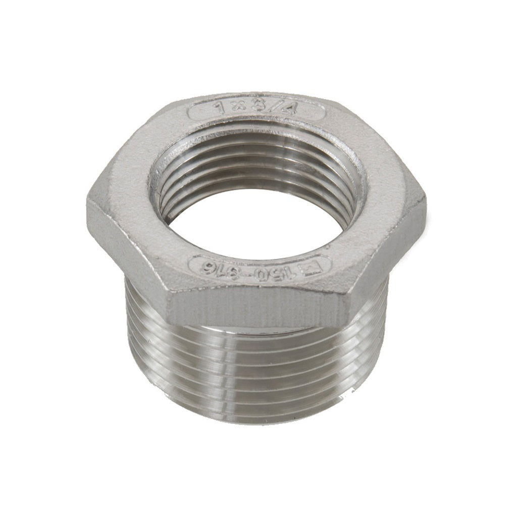 Bushing 316 Stainless Steel Male x Female NPT Threaded Adapter