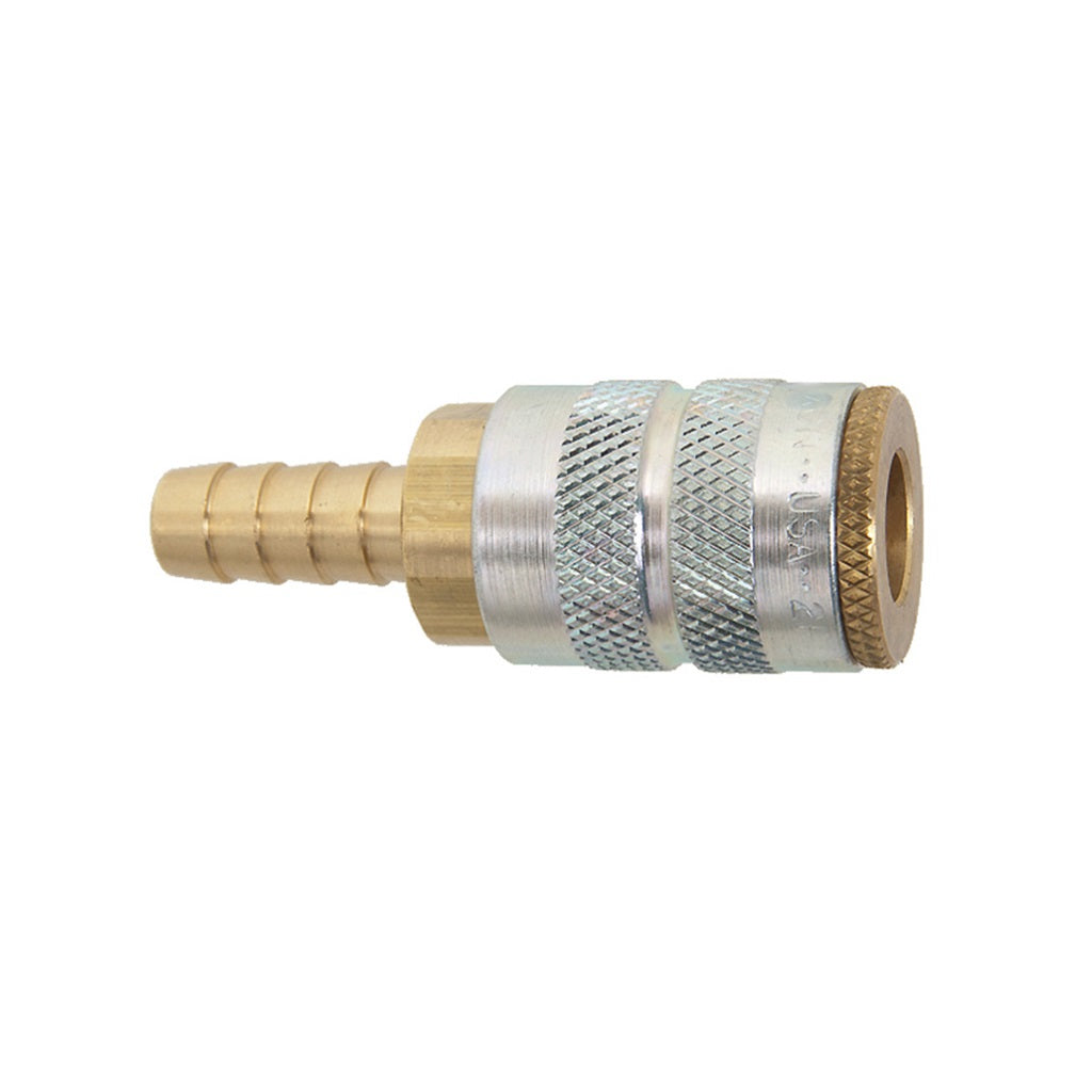 Air Quick Connect Coupler with Hose Barb Industrial Interchange