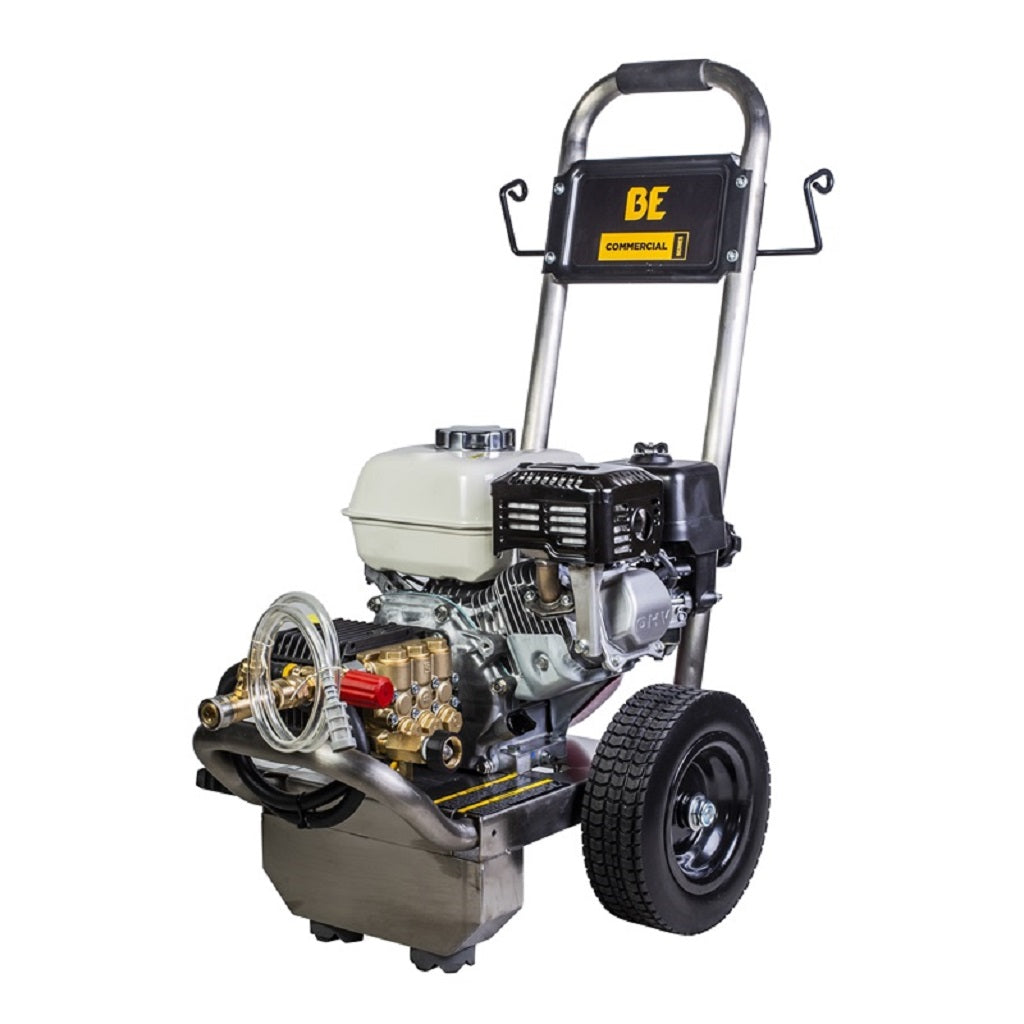 BE PE-2565HWSGENSP 2500psi 3.0gpm Honda Direct Drive Gas Pressure Washer Stainless Frame General Pump