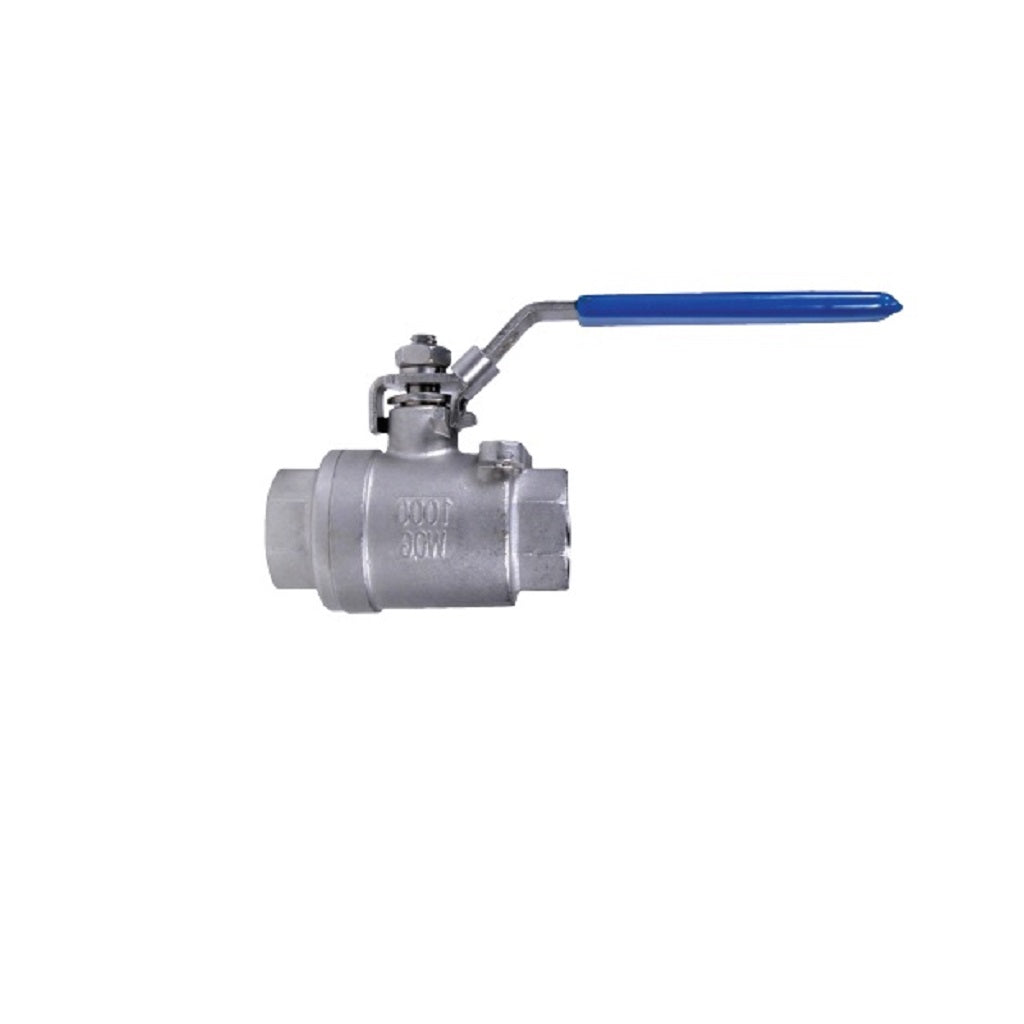 Stainless Steel Ball Valve Female NPT Ports 1000psi