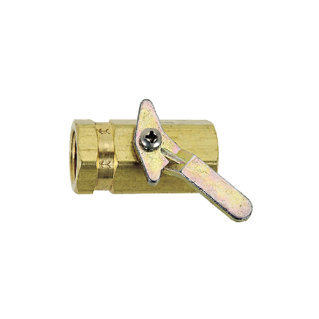 Single Direction 500 psi Machined Brass Ball Valve Female NPT