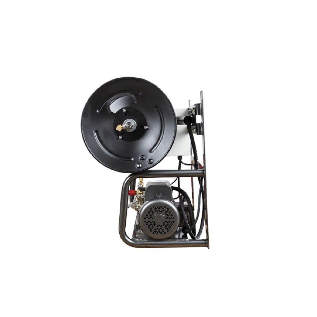 BE 110Volt (20amp) 1500psi 2.0gpm Hot Water Capable Industrial Electric Pressure Washer Wall Mount X-1520FW1GENH